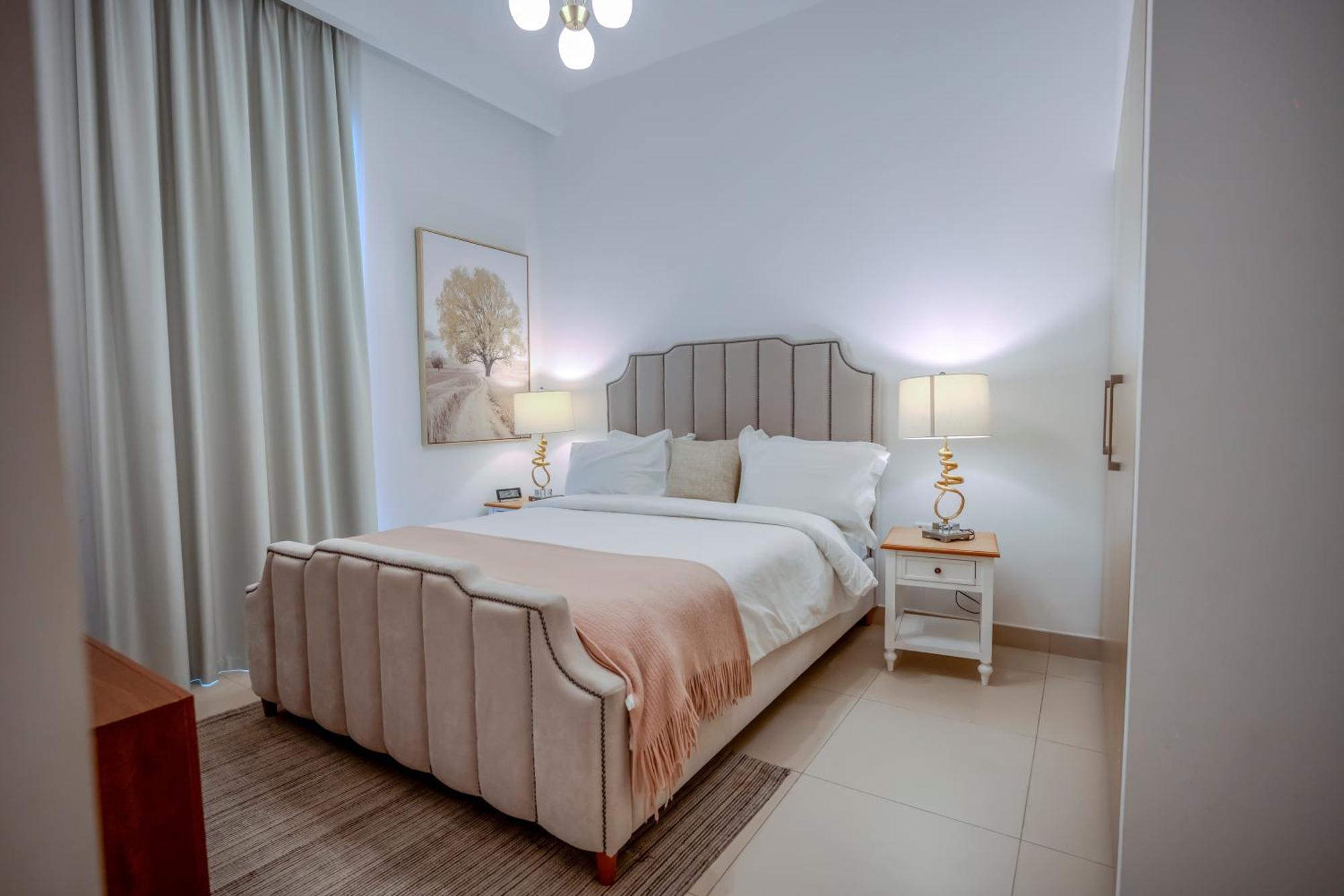 3Br Haven With Burj Views By Magnoliasvhr Aparthotel Dubai Bagian luar foto
