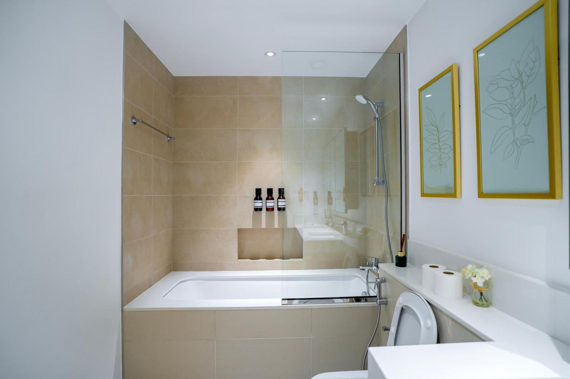 3Br Haven With Burj Views By Magnoliasvhr Aparthotel Dubai Bagian luar foto